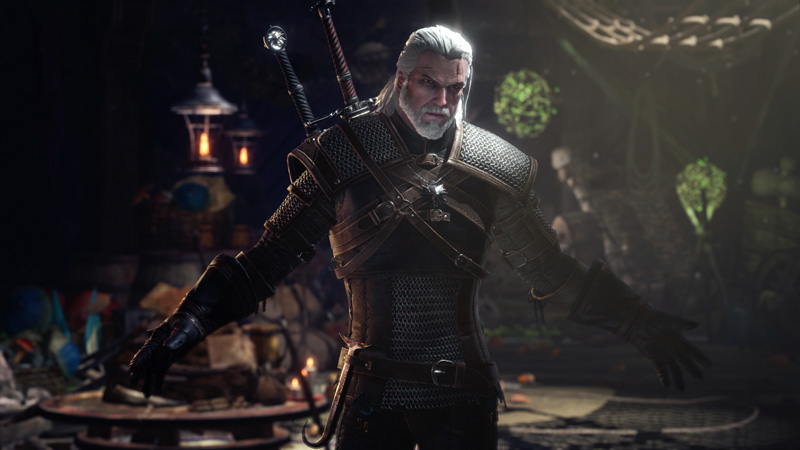 Monster Hunter: World's Witcher crossover now on PC too