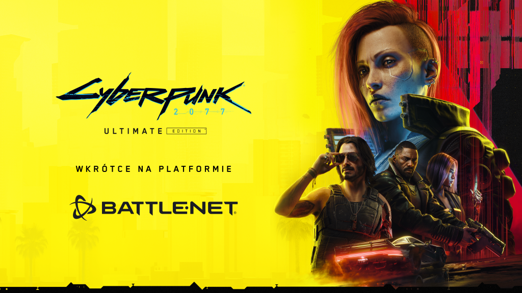 Cyberpunk 2077 dołącza do Battle.net!